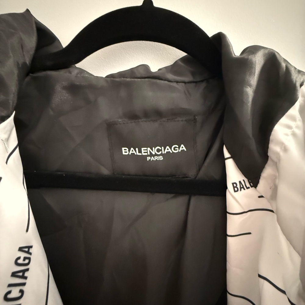 Balenciaga Monochrome Polyester Garment